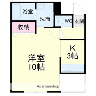 ピュアドルフ【201号室】の間取り