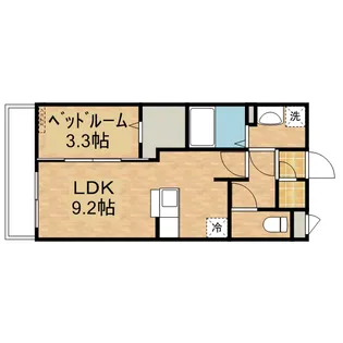 プリマテラッセ【2階】の間取り