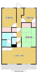 カルカソンヌ【2階】の間取り