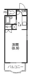 メゾントーマ【4階】の間取り