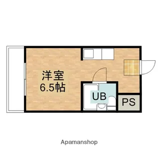 ハイツフリーダム【3階】の間取り
