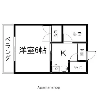 グランリブS【C号室】の間取り