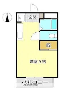 ラ・メゾン【2階】の間取り