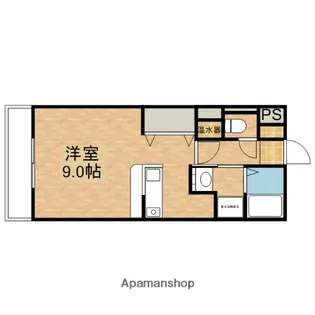 S・AMK【3階】の間取り