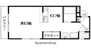 D・S・L蜆塚【2階】の間取り