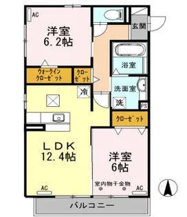 RELACHE【2階】の間取り