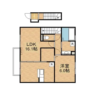 RICHESSE A【2階】の間取り
