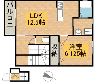 アラカルトⅢ【205号室】の間取り