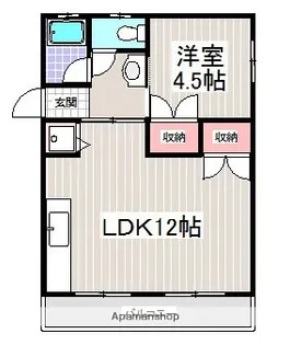 井上ハイツ【301号室】の間取り