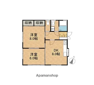 静岡県浜松市中央区蜆塚1丁目【一戸建】の間取り