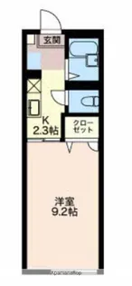 ミレニアムU【1階】の間取り