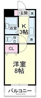 ベルフローラ【3階】の間取り