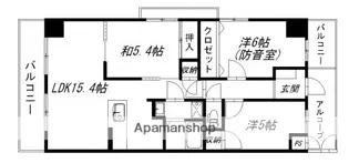 コスモス【1階】の間取り