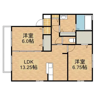 REFINO A【1階】の間取り