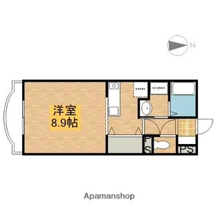 リバティ【2階】の間取り