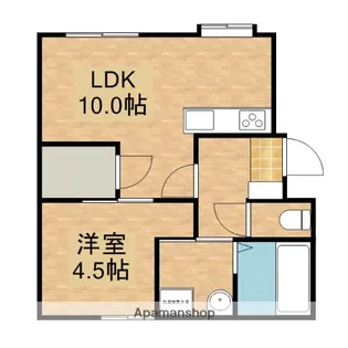 CECILIA【1階】の間取り