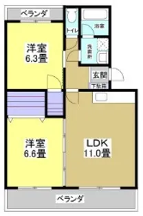 SPROUT【1階】の間取り