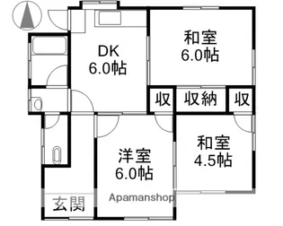 静岡県浜松市中央区佐鳴台4丁目【一戸建】の間取り