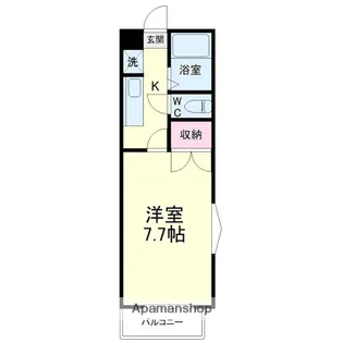 ビバリーハウス和瓦の里城北【101号室】の間取り