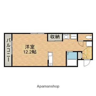 サンライフ鴨江【2階】の間取り