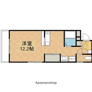 サンライフ鴨江【101号室】の間取り