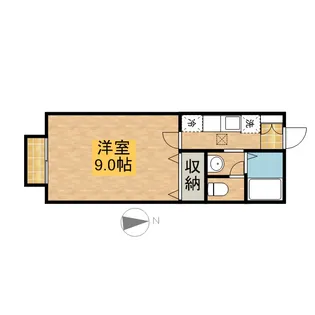 ブランヴェール【1階】の間取り