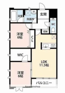 プリヴェ【1階】の間取り