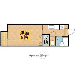 ハイツFLORALⅡ【202号室】の間取り