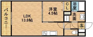 リベルテ【2階】の間取り