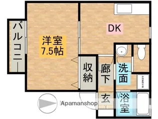 INAGAKI【1階】の間取り