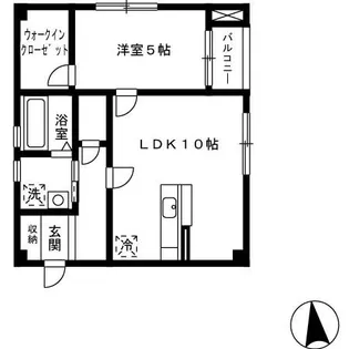 プリンセスコート【2階】の間取り