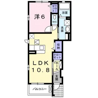 パーチェ【1階】の間取り