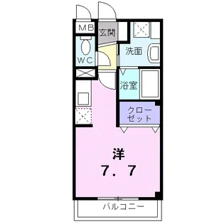 YI アイリス【3階】の間取り