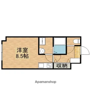 第2我心ヶ丘マンション【202号室】の間取り