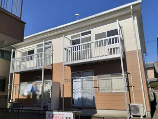 ハイツ河島D【2階】の外観