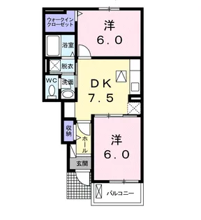 スミカ【1階】の間取り