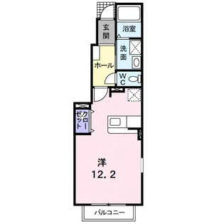 エテルノⅡ【1階】の間取り