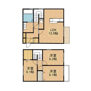 COLLINE【1階】の間取り