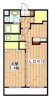 アンソレイユIII【3階】の間取り