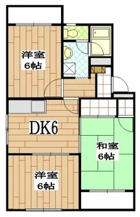アクリティブI【3階】の間取り