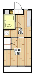 ジュネスタウン【2階】の間取り