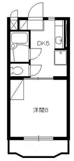 ジュネスタウン【4階】の間取り