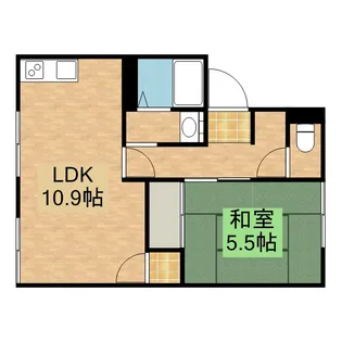 ユートピアレジデンス【102号室】の間取り