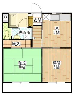 マンハイム伊藤II【2階】の間取り