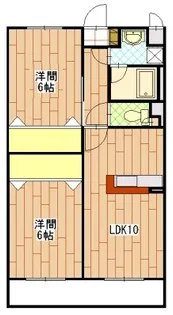 シーシェル馬舟【1階】の間取り