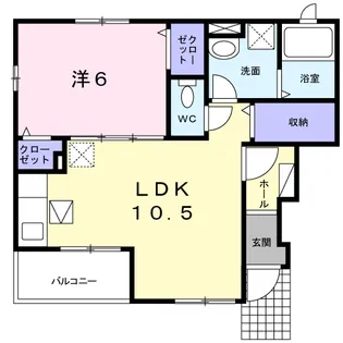 メイプルハウス【1階】の間取り