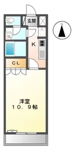 サーバタ【2階】の間取り