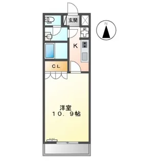 サーバタ【2階】の間取り