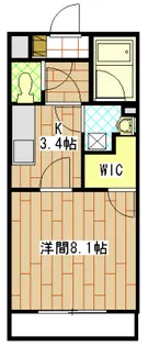 ARIES GARDEN【1階】の間取り