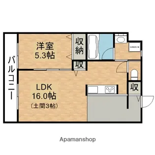 RE・VITA【2階】の間取り